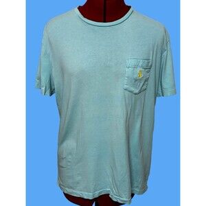 Polo Ralph Lauren Men's Short Sleeve Blue Crew Neck Size Medium